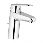Смеситель для раковины GROHE Eurodisc Cosmopolitan с донным клапаном и низким изливом, 33190002 — фото, характеристики, купить в TOMSK-CLIMBO