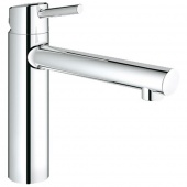 Смеситель для кухни GROHE Concetto с высоким изливом, 31128001 — фото, характеристики, купить в TOMSK-CLIMBO
