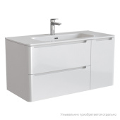 Тумба подвесная, белый, 100 см, Edifice, IDDIS, EDI10W1i95. Подходит умывальник 0101000i28 — фото, характеристики, купить в TOMSK-CLIMBO