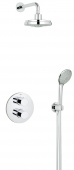 Термостат для душа GROHE Grohtherm 3000 Cosmopolitan с душевым гарнитуром (со встраиваемым механизмом), 34399000 — фото, характеристики, купить в TOMSK-CLIMBO