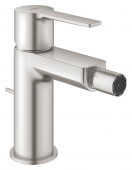 Смеситель для биде GROHE Lineare New с донным клапаном, суперсталь (33848DC1) — фото, характеристики, купить в TOMSK-CLIMBO