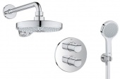 Термостат для душа GROHE Grohtherm 2000 с душевым гарнитуром (со встраиваемым механизмом), 34283001 — фото, характеристики, купить в TOMSK-CLIMBO