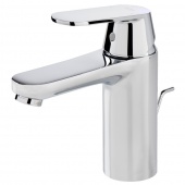 Смеситель для раковины GROHE Eurosmart Cosmopolitan с донным клапаном, средний излив, 23325000 — фото, характеристики, купить в TOMSK-CLIMBO