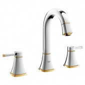 Смеситель для раковины GROHE Grandera с донным клапаном и высоким изливом, 20389IG0 — фото, характеристики, купить в TOMSK-CLIMBO