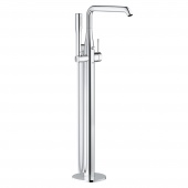 Смеситель для ванны GROHE Essence+ с душевым гарнитуром, свободностоящий, 23491001 — фото, характеристики, купить в TOMSK-CLIMBO