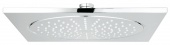 Верхний душ GROHE Rainshower F-series, 254х254 мм, шаровый шарнир, 27271000 — фото, характеристики, купить в TOMSK-CLIMBO