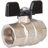 STOUT Кран шаровой полнопроходной, ВР/ВР, ручка бабочка 3/4 — фото, характеристики, купить в TOMSK-CLIMBO