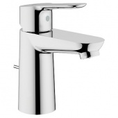 Смеситель для раковины GROHE BauEdge с донным клапаном, 23328000 — фото, характеристики, купить в TOMSK-CLIMBO