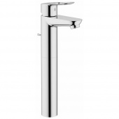 Смеситель для раковины GROHE BauLoop с донным клапаном, свободностоящий, хром (32856000) — фото, характеристики, купить в TOMSK-CLIMBO