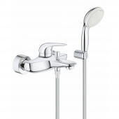 Смеситель для ванны GROHE Eurostyle New Solid с душевым набором, хром (2372930A) — фото, характеристики, купить в TOMSK-CLIMBO