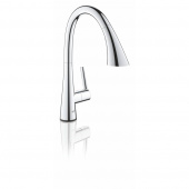 Смеситель для кухни GROHE Zedra Touch cенсорный однорычажный, хром (30219002) — фото, характеристики, купить в TOMSK-CLIMBO