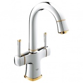 Смеситель для раковины GROHE Grandera с донным клапаном и поворотным изливом, 21107IG0 — фото, характеристики, купить в TOMSK-CLIMBO