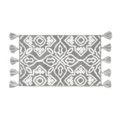 Коврик для ванной комнаты с кисточками, 50x80, микрофибра, серый, IDDIS — фото, характеристики, купить в TOMSK-CLIMBO