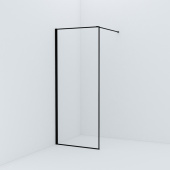 Душевая перегородка Walk In, черный 80x195, Slide, IDDIS, SLI8BS8i23 — фото, характеристики, купить в TOMSK-CLIMBO