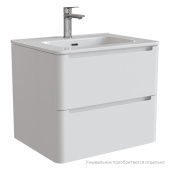 Тумба подвесная, белый, 60 см, Edifice,  IDDIS, EDI60W0i95. Подходит умывальник  0106000i28 — фото, характеристики, купить в TOMSK-CLIMBO