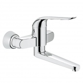 Смеситель для раковины GROHE Euroeco Special (вынос 257 мм, длина рычага 170 мм), 32773000 — фото, характеристики, купить в TOMSK-CLIMBO