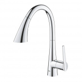 Смеситель для кухни GROHE Zedra New с выдвижной лейкой, хром (32294002) — фото, характеристики, купить в TOMSK-CLIMBO
