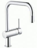 Смеситель для кухни GROHE Minta с выдвижным U-изливом, 32067000 — фото, характеристики, купить в TOMSK-CLIMBO
