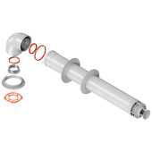 RCA-6010-260900 Комплект дымохода СТАНДАРТ 60/100 - 900мм (IMMERGAS) — фото, характеристики, купить в TOMSK-CLIMBO