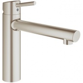 Смеситель для кухни GROHE Concetto со средним изливом, 31128DC1 — фото, характеристики, купить в TOMSK-CLIMBO