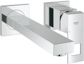 Смеситель для раковины GROHE Eurocube (верхняя монтажная часть, вынос 230 мм), 23447000 — фото, характеристики, купить в TOMSK-CLIMBO