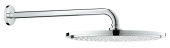 Верхний душ с кронштейном GROHE Rainshower Cosmopolitan Metal, диаметр 310 мм, с ограничением расхода воды, 26066000 — фото, характеристики, купить в TOMSK-CLIMBO