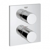 Термостат для душа GROHE Grohtherm 3000 Cosmopolitan (верхняя монтажная часть), 19568000 — фото, характеристики, купить в TOMSK-CLIMBO