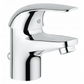 Смеситель для раковины GROHE Euroeco с донным клапаном, хром (23262000) — фото, характеристики, купить в TOMSK-CLIMBO
