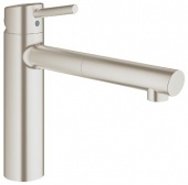 Смеситель для кухни GROHE Concetto с выдвижным изливом, 31129DC1 — фото, характеристики, купить в TOMSK-CLIMBO