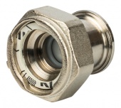 STOUT Разъемное соединение с плоским уплотнением, никелированное 3/4 (SDG-0019-010020) — фото, характеристики, купить в TOMSK-CLIMBO