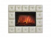 Каминокомплект: Очаг Electrolux EFP/P-3020LS с порталом Crystal 30 светлая экокожа — фото, характеристики, купить в TOMSK-CLIMBO