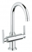 Смеситель для раковины GROHE Atrio Jota с донным клапаном, 21022000 — фото, характеристики, купить в TOMSK-CLIMBO