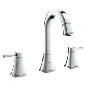 Смеситель для раковины GROHE Grandera с донным клапаном и высоким изливом, 20389000 — фото, характеристики, купить в TOMSK-CLIMBO