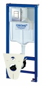 Система инсталляции для унитазов Grohe Rapid SL, 38827000 (4 в 1, с кнопкой смыва) — фото, характеристики, купить в TOMSK-CLIMBO