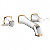 Смеситель для раковины GROHE Grandera на 3 отверстия (верхняя монтажная часть, вынос 234 мм), 20415IG0 — фото, характеристики, купить в TOMSK-CLIMBO