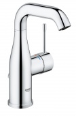 Смеситель для раковины GROHE Essence+ с цепочкой и средним изливом, 23480001 — фото, характеристики, купить в TOMSK-CLIMBO