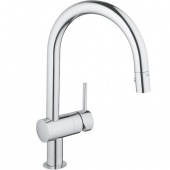 Смеситель для кухни GROHE Minta с C-изливом/лейкой, 32321000 — фото, характеристики, купить в TOMSK-CLIMBO