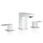 Смеситель для раковины GROHE Eurocube с донным клапаном, 20351000 — фото, характеристики, купить в TOMSK-CLIMBO