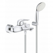 Смеситель GROHE Eurostyle New для ванны с душевым набором, хром (3359230A) — фото, характеристики, купить в TOMSK-CLIMBO