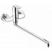 Смеситель для ванны GROHE Eurosmart Cosmopolitan, длинный излив, хром (32847000) — фото, характеристики, купить в TOMSK-CLIMBO