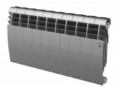 Радиатор Royal Thermo BiLiner 350 /Silver Satin - 10 секц. — фото, характеристики, купить в TOMSK-CLIMBO