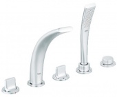 Смеситель для ванны GROHE Ondus с душевым гарнитуром, 31047000 — фото, характеристики, купить в TOMSK-CLIMBO