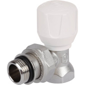 STOUT SVR Клапан ручной терморегулирующий угловой 1/2" (с дополнительным уплотнением) — фото, характеристики, купить в TOMSK-CLIMBO