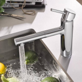 Смеситель для кухни GROHE Concetto, хром (30273001) — фото, характеристики, купить в TOMSK-CLIMBO