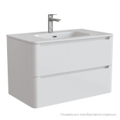 Тумба подвесная, белый, 80 см, Edifice,  IDDIS, EDI80W0i95. Подходит умывальник 0108000i28 — фото, характеристики, купить в TOMSK-CLIMBO
