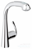 Смеситель для кухни GROHE Zedra с выдвижным изливом/лейкой, 32553000 — фото, характеристики, купить в TOMSK-CLIMBO