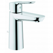 Смеситель для раковины GROHE BauEdge с донным клапаном, M-Size, хром (23758000) — фото, характеристики, купить в TOMSK-CLIMBO