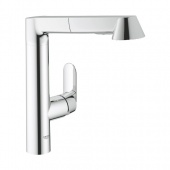 Смеситель для кухни GROHE K7 с выдвижным изливом, 32176000 — фото, характеристики, купить в TOMSK-CLIMBO