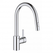 Смеситель для кухни GROHE Eurosmart Cosmopolitan, высокий излив, хром (31481001) — фото, характеристики, купить в TOMSK-CLIMBO
