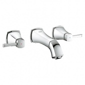 Смеситель для раковины GROHE Grandera (верхняя монтажная часть, вынос 177 мм), 20414000 — фото, характеристики, купить в TOMSK-CLIMBO